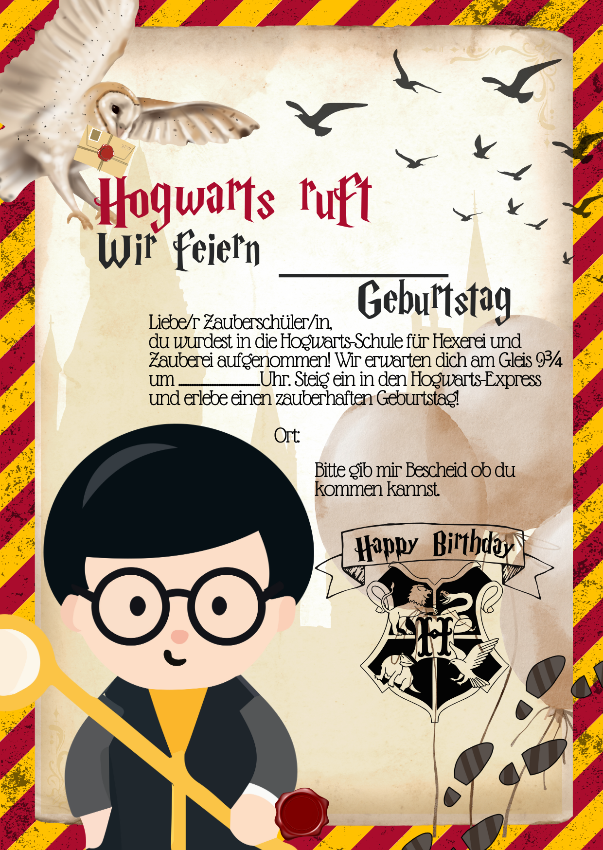 Hogwarts ruft – Ein zauberhafter Geburtstag erwartet euch! – Bild 3