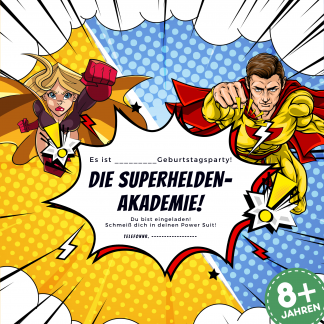Mission: Superhelden-Akademie - Das Geburtstagsabenteuer wartet!