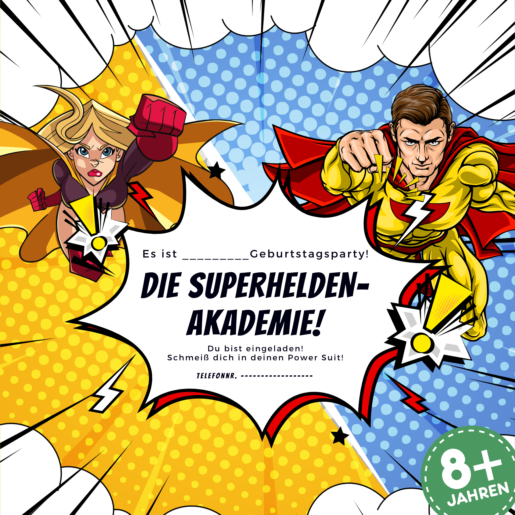 Mission: Superhelden-Akademie - Das Geburtstagsabenteuer wartet!